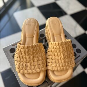 Marc Fischer‎ LTD Woven Platform Sandals
